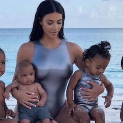 Kayne West- Kim Kardashian πάλι στα μαχαίρια! Εμφανίστηκε απρόσκλητος στο πάρτι της κόρης του