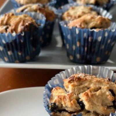 Πανεύκολη συνταγή για Banana Blueberry muffins και θα κερδίσετε τις εντυπώσεις (Γράφει η Majenco)