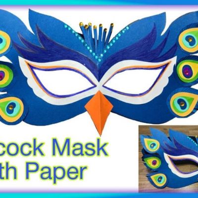 Οι Απόκριες έφτασαν Πώς θα φτιάξεις με το παιδί  την πιο ωραία μάσκα-παγώνι