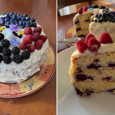 Μαγική συνταγή για πεντάμορφο κέικ με blueberry και λεμόνι (Γράφει η Majenco)