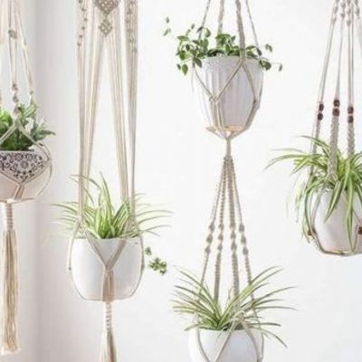 6 ιδέες για να ενσωματώσεις τη μαγεία της τέχνης του macrame σε κάθε γωνιά του σπιτιού σου