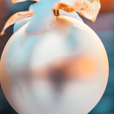 Φτιάξε τις πιο glam Χριστουγεννιάτικες μπάλες από ένα τόπι