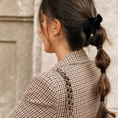 Η bubble ponytail είναι trend και αυτό το φθινόπωρο