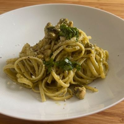 Νόστιμη και εύκολη συνταγή για Λινγκουίνι με Πέστο - Γράφει η Majenco