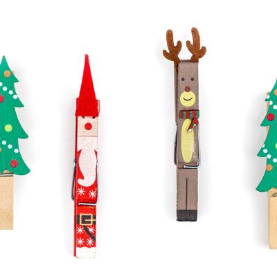 Χριστουγεννιάτικες κατασκευές για παιδιά: Φτιάξτε ταρανδάκια με ξύλινα μανταλάκια