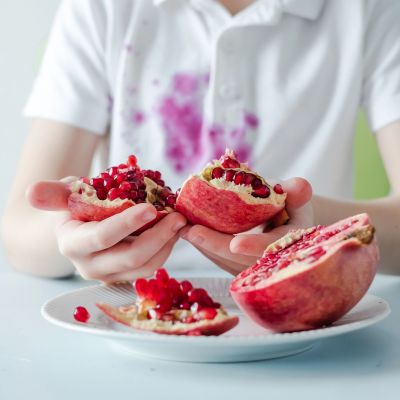 To tip της μαμάς: Πώς να αφαιρέσετε τους λεκέδες από ρόδι