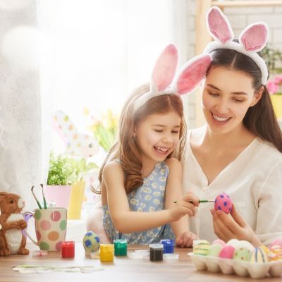 Διακόσμηση πασχαλινών αβγών για παιδιά