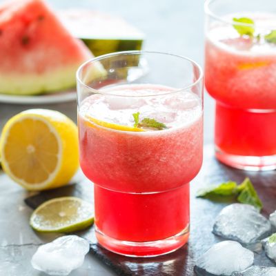 Mojito με καρπούζι χωρίς αλκοόλ για μικρούς και μεγάλους