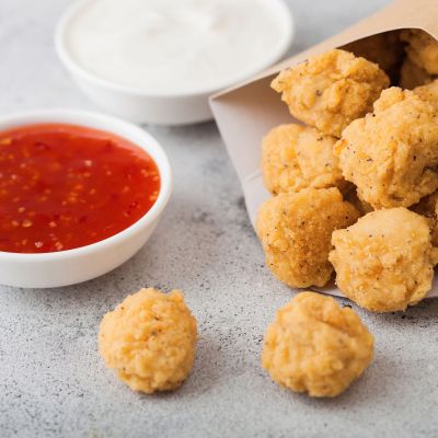 Τι να φτιάξετε για τα παιδιά σας για βραδινό; Κοτόπουλο popcorn