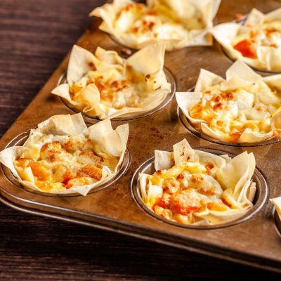 Φωλιές με φύλλο κρούστας για παιδιά