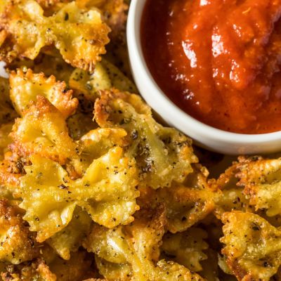 Ψητά ζυμαρικά φιογκάκια - Τα μικρά σας θα τσιρίζουν από χαρά