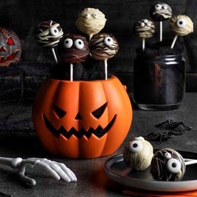 Halloween cake pops - Πώς θα τα φτιάξετε