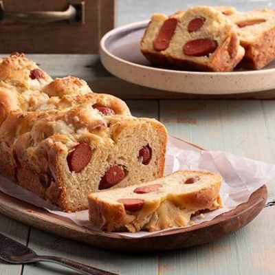 Λαχταριστό λουκανικόψωμο φόρμας