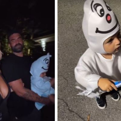 Ιωάννα Τούνη - Δημήτρης Αλεξάνδρου: Ο Πάρης έκανε το πρώτο του trick or treat στο Μαϊάμι