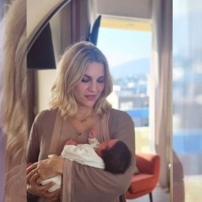 Μαντώ Γαστεράτου: Η νέα τρυφερή φωτογραφία με τον νεογέννητο γιο της αγκαλιά
