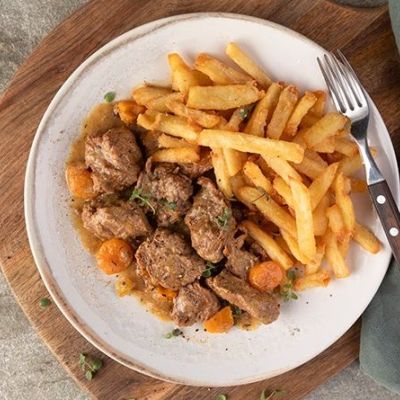 Μοσχαράκι λεμονάτο στη χύτρα ταχύτητας - Λιώνει στο στόμα