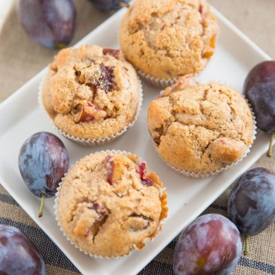 Συνταγή για παιδιά με διαβήτη - Muffin με δαμάσκηνα