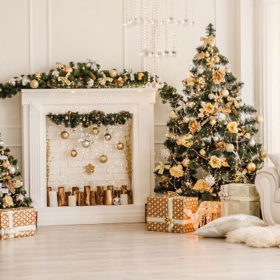 10 χριστουγεννιάτικες ιδέες για να διακοσμήσετε το τζάκι