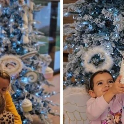 Βασιλική Μιλλούση: Οικογενειακή υπόθεση ο στολισμός - Οι μικρές ενθουσιάστηκαν με τα στολίδια