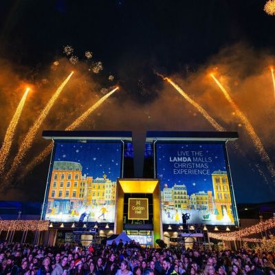 Το Golden Hall υποδέχθηκε τα Χριστούγεννα με τον κορυφαίο Έλληνα star Σάκη Ρουβά