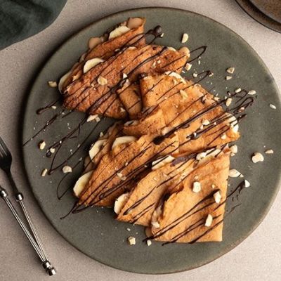 Πρωτεϊνικές κρέπες με πουτίγκα - Απλά τέλειες