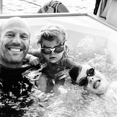 Jason Statham: Φωτογράφισε τα δύο του παιδιά σε σκάφος