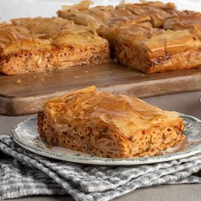 Πίτα παστίτσιο με φύλλο κρούστας