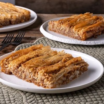 Μπακλαβάς ακορντεόν - Αναλυτικά βήμα - βήμα η συνταγή