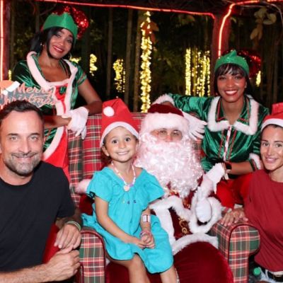 Γιώργος Λιανός: Φωτογράφισε την κόρη του Βαλέρια στον Άγιο Δομίνικο με τον Άγιο Βασίλη