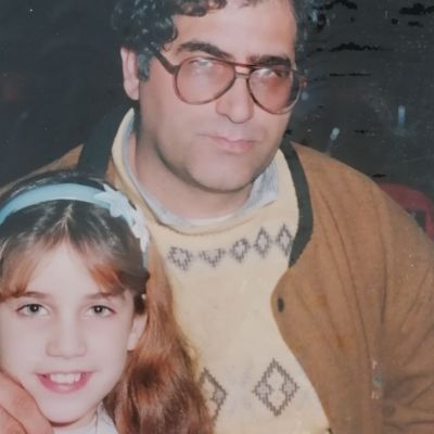 Κατερίνα Στικούδη: Σπάνια παιδική φωτογραφία με τον μπαμπά της