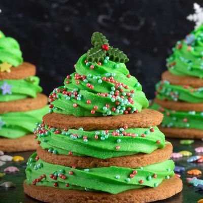 Απίθανα μπισκότα χριστουγεννιάτικο δέντρο