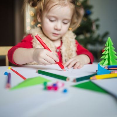 Χριστουγεννιάτικες ζωγραφιές - Χρωματίστε σύμφωνα με τους αριθμούς