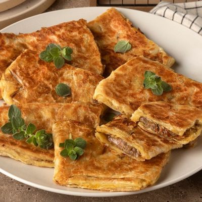 Εύκολα κρεατοπιτάκια με leftovers στο τηγάνι