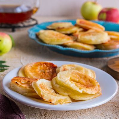 Τηγανίτες μήλου στη φριτέζα αέρος-Συνταγή με κόλπο για να τις κάνετε νόστιμες