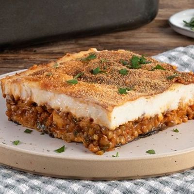 Vegan μουσακάς με φακές - Το αποτέλεσμα θα σας εκπλήξει ευχάριστα