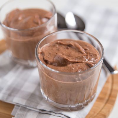 Μους σοκολάτα με 2 υλικά (το ένα είναι ρύζι)