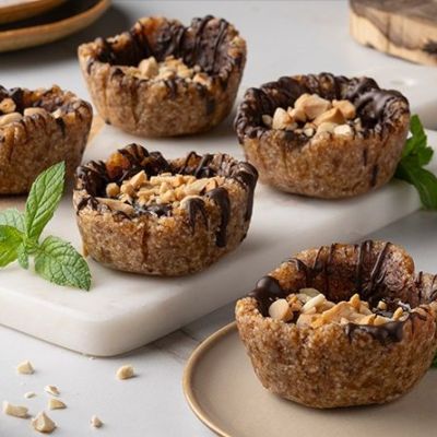 Healthy ταρτάκια με μαρμελάδα βερίκοκο