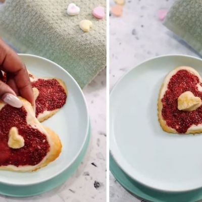 Εύκολο γλυκό για παιδιά με 5 υλικά για την ημέρα των Ερωτευμένων