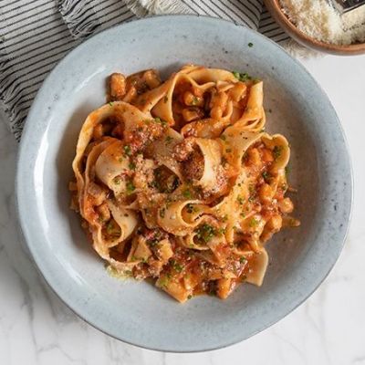 Παπαρδέλες με ραγού από θράψαλα - Μια συνταγή διαφορετική και πολύ γευστική