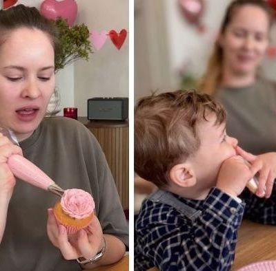 Ανίτα Μπραντ: Έφτιαξε υπέροχα cupcakes και μπισκοτάκια με τους γιους της - Πάρτε ιδέες