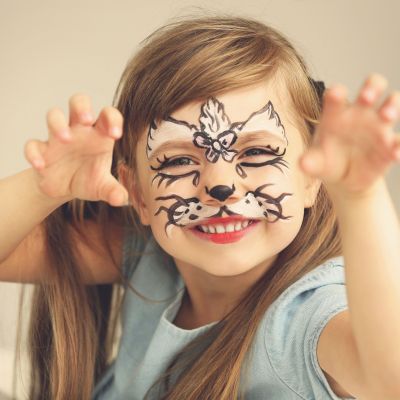 Face painting για κορίτσια: 10 εντυπωσιακά σχέδια για τις Απόκριες