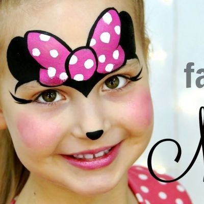 Απόκριες 2025: Minnie Mouse facepainting για κορίτσια (βίντεο)
