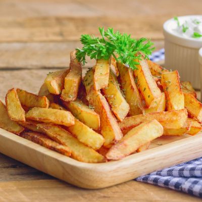 Το κόλπο με το ξίδι για τραγανές τηγανητές πατάτες όπως αυτές των εστιατορίων