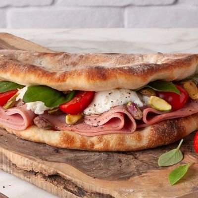 Pizza sandwich (Panuozzo) - Πώς θα το φτιάξετε βήμα - βήμα