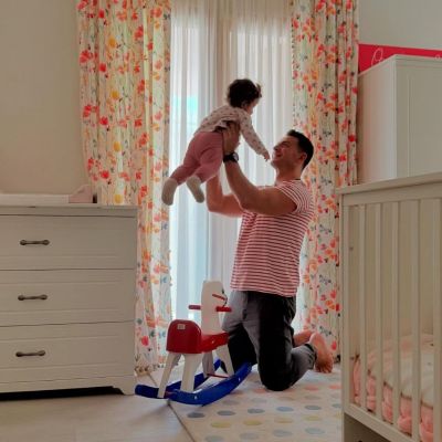 Γιώργος Αγγελόπουλος: Στιγμές πατρικής ευτυχίας με την κόρη του