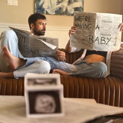 Ανδρέας Γεωργίου: Μπαμπάς για πρώτη φορά - Οι 8 φώτο της ξεκαρδιστικής ανακοίνωσης