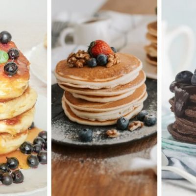 3 εύκολες συνταγές για νηστίσιμα pancakes με 3 υλικά