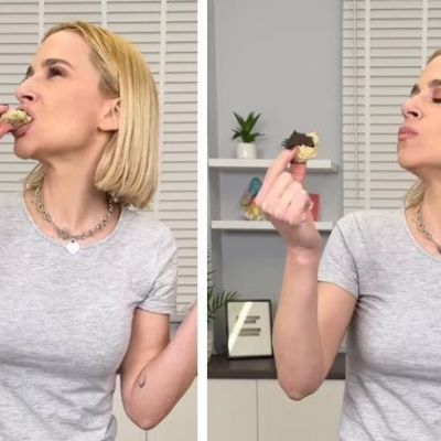 Σοκολατένιες μπουκίτσες χωρίς ζάχαρη με φιστίκια Αιγίνης - Μια συνταγή της Νάντιας Μπουλέ