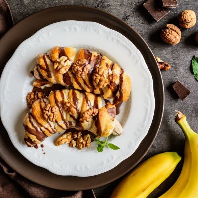 Σφιολιάτα με μπανάνα και σοκολάτα: Η τέλεια συνταγή για να αξιοποιήσετε τις ώριμες μπανάνες