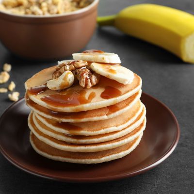 Φτιάξτε τηγανίτες μόνο με αβγά και μπανάνα - Χωρίς αλεύρι, χωρίς ζάχαρη